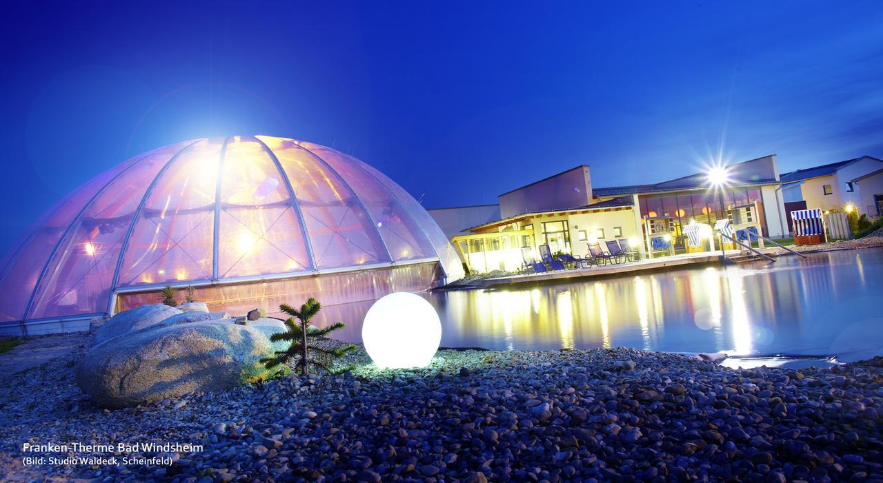 Vital Hotel An Der Therme Gmbh Bad Windsheim Exteriör bild